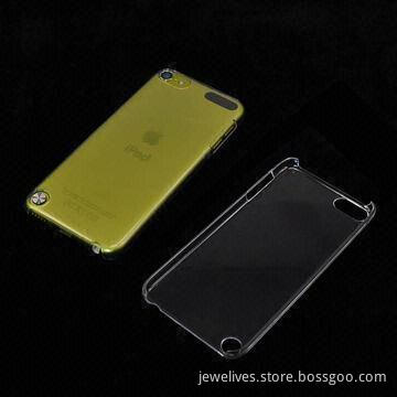 UV Coated Clear PC Cases for New iPod Touch 5